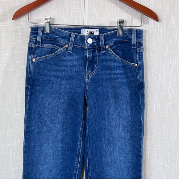 Paige Sloane Modern Low Rise Bootcut Ashlen Denim Jeans Size 25 - Picture 5 of 15